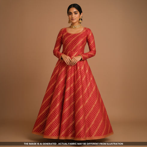 Brocade Fabric-F4335